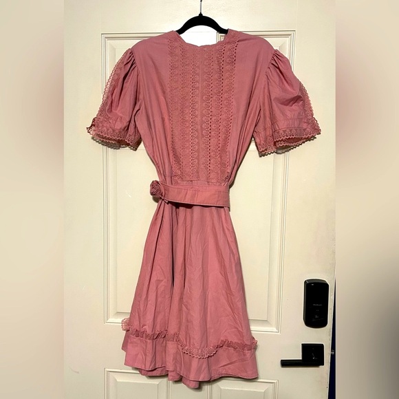 Vintage 1970’s Kate Schorer Originals Women’s Pink Square Dancing Dress Size 18 - Picture 2 of 8